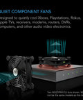 AC Infinity Multifan S3-P, Quiet AC-Powered Cooling Fan, 120mm