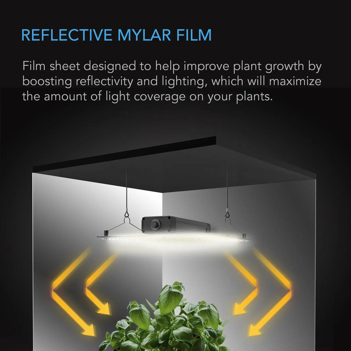 AC Infinity Mylar Film Roll, 4' X 100'