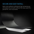AC Infinity Peel and Stick Double Sided Zipper, 7' X 3" | Pack of 2