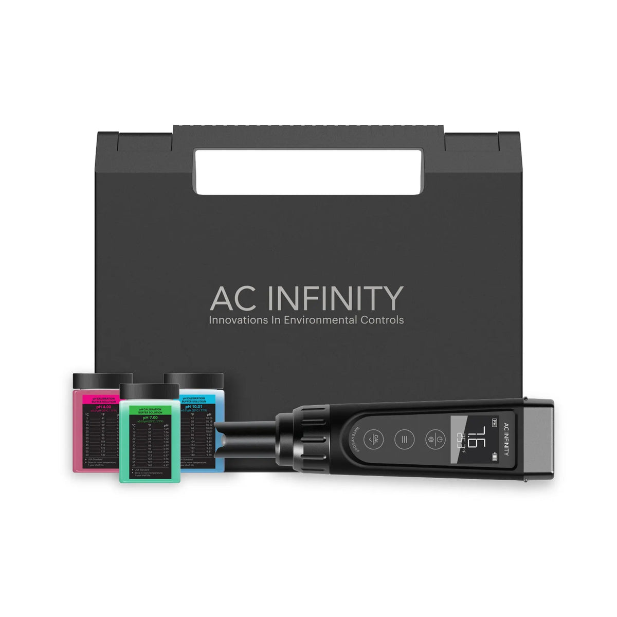 AC Infinity Ph Meter PRO Kit, Interchangeable Probe