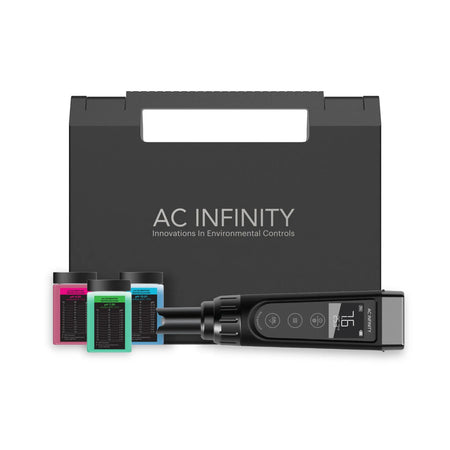 AC Infinity Ph Meter PRO Kit, Interchangeable Probe