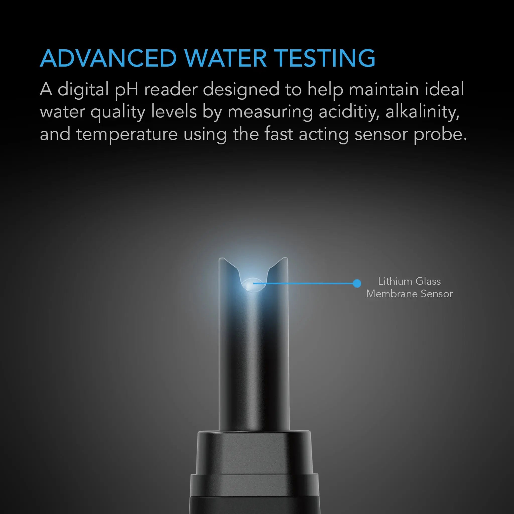 AC Infinity Ph Meter PRO Kit, Interchangeable Probe