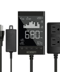 AC Infinity Smart Outlet Carbon Dioxide Monitor and Controller for CO2 Regulators and Inline Fans