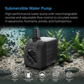 AC Infinity AC-WPA7 850 GPH submersible water pump