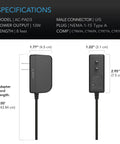 AC Infinity UIS Power Adapter, For Controllers Not Powered By UIS Devices