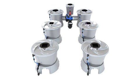 ALIEN Hydroponics V-System Kit | 2 Row