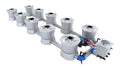 ALIEN Hydroponics V-System Kit | 2 Row