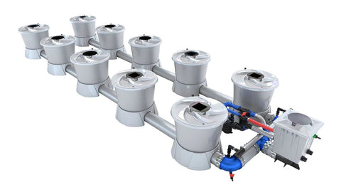 ALIEN Hydroponics V-System Kit | 2 Row