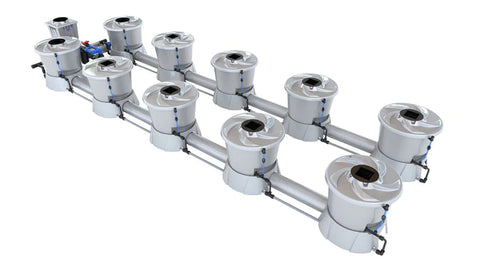 ALIEN Hydroponics V-System Kit | 2 Row