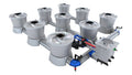 ALIEN Hydroponics V-System Kit | 3 Row