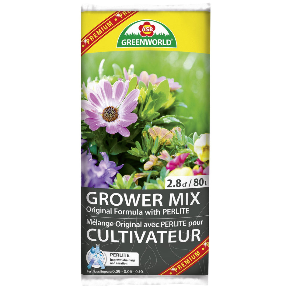 ASB Greenworld Growers Mix, 2.8 cu ft