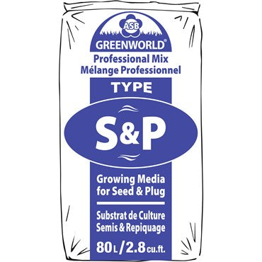 ASB Greenworld Seed & Plug Mix, 2.8 cu ft