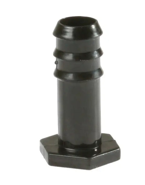 Close-up of Active Aqua AAST50 1/2 inch black tubing stopper