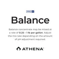 Athena® Pro Line, Balance