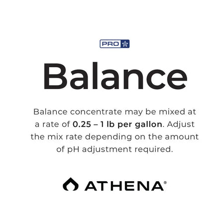 Athena® Pro Line, Balance