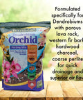 Better-Gro Dendrobium Orchid Potting Mix, 8qt