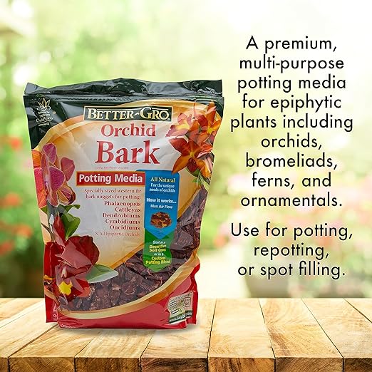 Better-Gro Orchid Bark, 4qt