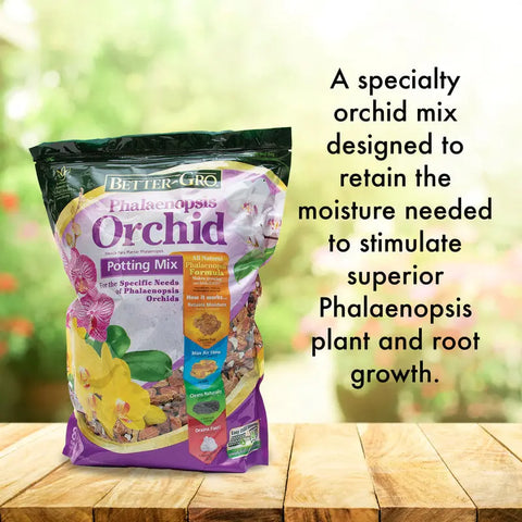 Better-Gro Phalaenopsis Orchid Potting Mix, 8qt