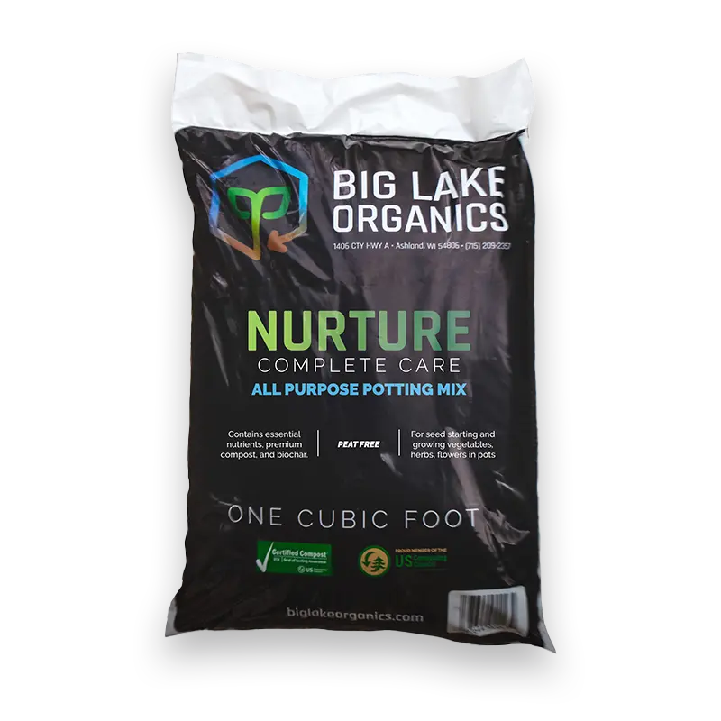 Big Lake Organics Nurture All Purpose Potting Soil, 1 cu ft