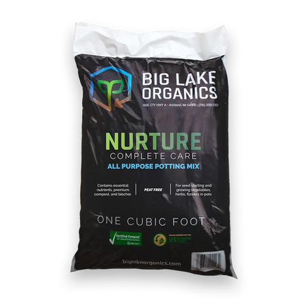 Big Lake Organics Nurture All Purpose Potting Soil, 1 cu ft