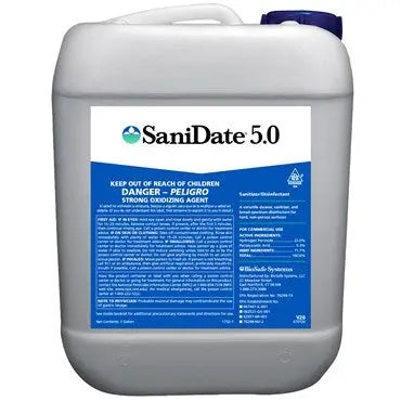 BioSafe Systems® SaniDate® 5.0 Sanitizer, 5 gal