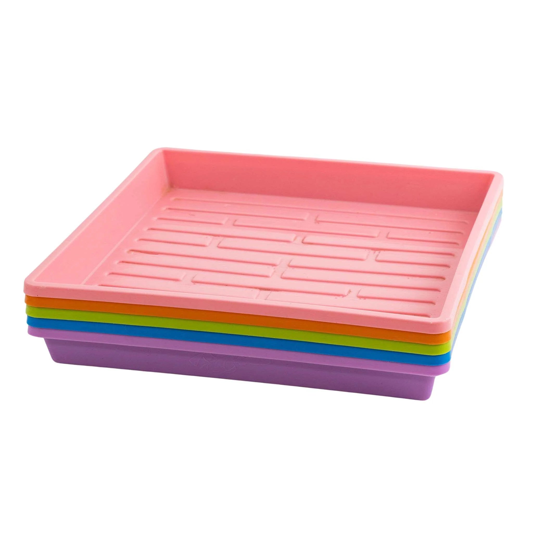 Bootstrap Farmer 1010 Shallow Seed Trays, No Holes | Assorted Colors