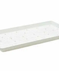 Bootstrap Farmer 1020 Shallow Extra Strength Microgreens Trays, White | With Holes