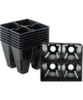 Bootstrap Farmer 4 Cell Plug Tray Inserts | Black