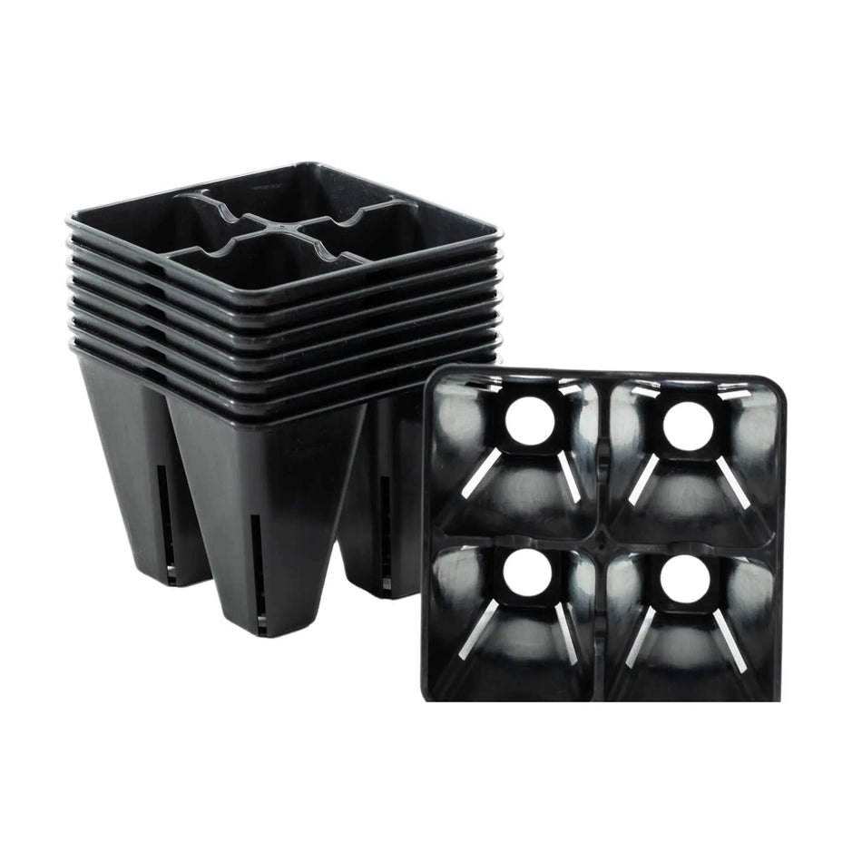 Bootstrap Farmer 4 Cell Plug Tray Inserts | Black