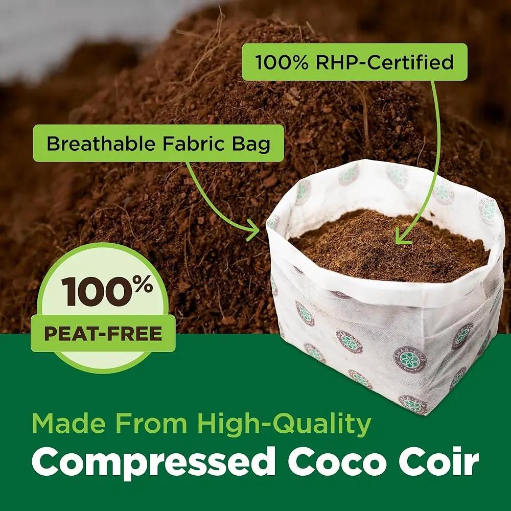 Char Coir Coco BioPot, 1/2 Gallon