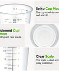 Clear Measuring Cups for Gardening - 8oz / 230ml | 20 Pack