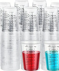 Clear Measuring Cups for Gardening - 8oz / 230ml | 20 Pack