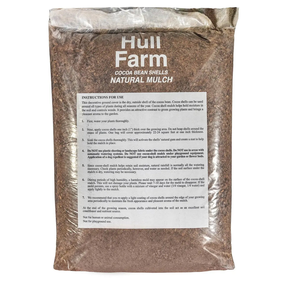 Cocoa Bean Shell Mulch Organic, 2 cu ft