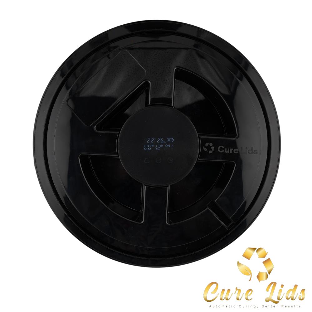 Cure Lids: The Smart Choice for Effortless Curing and Automated Air Exchange | Gamma Lid