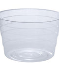 Curtis Wagner Clear Deep Plant Saucers, 4in