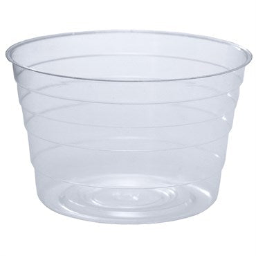 Curtis Wagner Clear Deep Plant Saucers, 4in