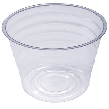 Curtis Wagner Clear Deep Plant Saucers, 5in