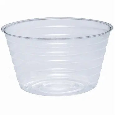 Curtis Wagner Clear Deep Plant Saucers, 6in
