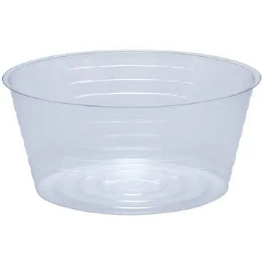 Curtis Wagner Clear Deep Plant Saucers, 8in