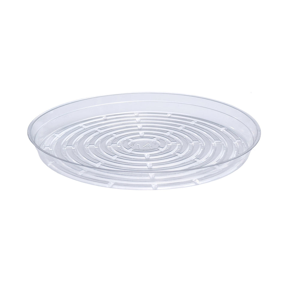 Curtis Wagner Clear Plastic Saucer, 14"