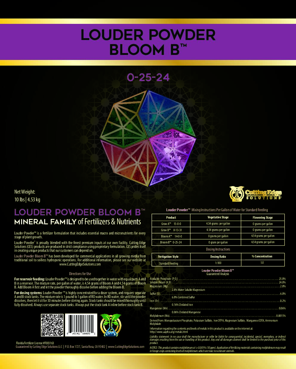 Cutting Edge Solutions LOUDER POWDER BLOOM B