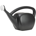 Deluxe MidMod Black Watering Can, 2 gal