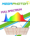 MEGAPHOTON LED Grow Light Full Spectrum/2.5umol/Dimmable, 450W