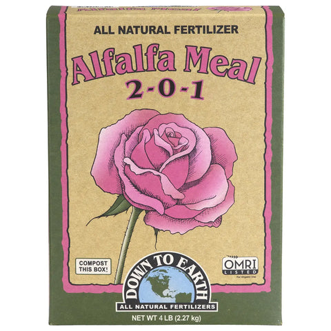 Down To Earth Alfalfa Meal 2-0-1 Organic Fertilizer & Soil Amendment