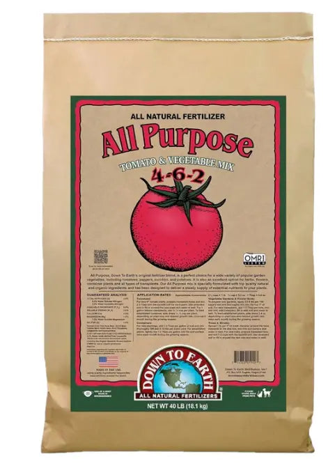 Down To Earth All Purpose Organic Plant Food