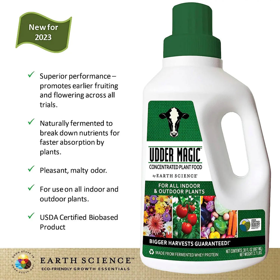 Earth Science® Udder Magic Liquid Plant Food, 24 oz