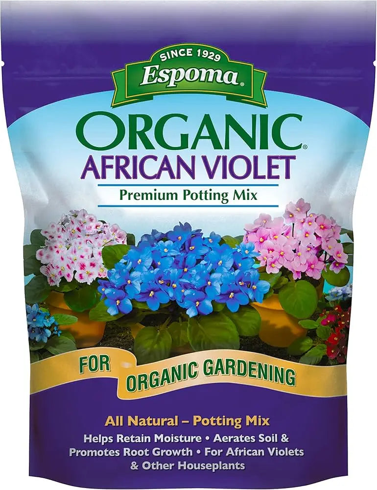 Espoma Organic African Violet All Natural Mix, 4qt