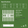 Floraflex 700W Full Spectrum LED Grow Light, 120 V