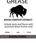 GREASE Bison Extract Liquid Compost Tea (HUMIC ACIDS)