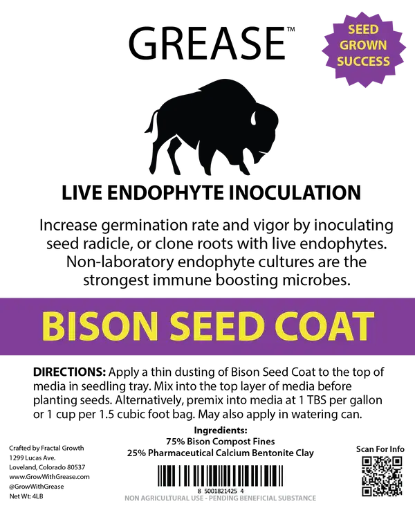 GREASE Bison Seed Coat ( ENDOPHYTES )